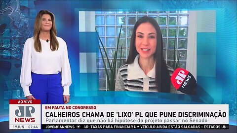 Renan Calheiros chama de “lixo” PL que pune discriminização; Amanda Klein e Kobayashi analisam