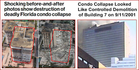 Condo Collapse Looked Like Building-7 on 9/11