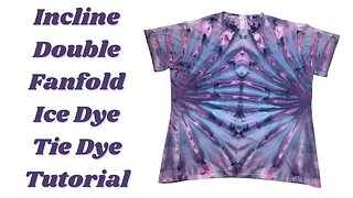 Tie-Dye Designs: Incline Double Fanfold
