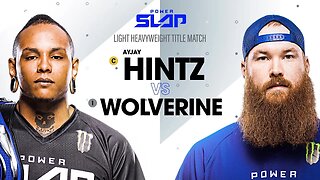 AyJay Hintz vs Wolverine - Light Heavyweight Title Match | Power Slap 4, August 9 on Rumble