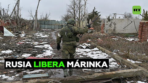 Rusia libera Márinka, la ciudad estratégica en la defensa de Donetsk