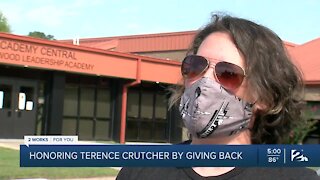 Honoring Terence Crutcher by giving back