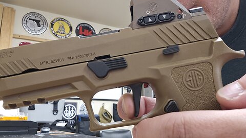 TGV² Garage Gun Talk: I have never seen a semi-auto pistol do this. Does your Sig P320 do it too?