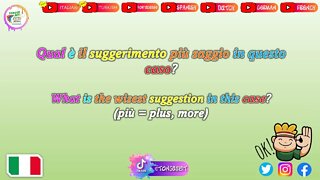 New Italian Sentences! \\ Week: 7 Video: 3 // Learn Italian with Tongue Bit!