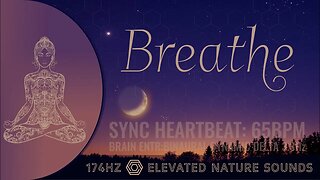 Breathe and Sync Heartbeat to 65bpm Binaural Delta 3.8hz Elevated 174Hz Pure Tone Sleeping Relaxing