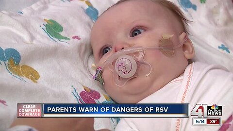 Parents of a 4-month old Missouri girl diagnosed with RSV warn other parents