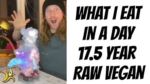 What I eat in a day as a 17.5 year low fat raw vegan!💥