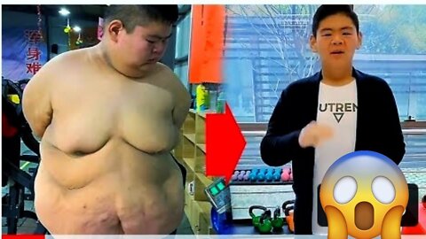 china boy 300kg weight loss