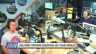 Delivery drivers snacking on your meals?
