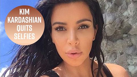 Kim Kardashian: "I don't really like selfies anymore"