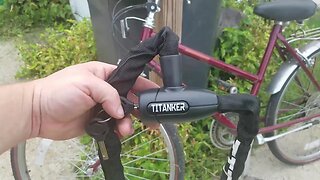 Titanker Heavy Duty Chain Bike Lock