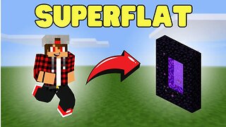 Can you get to the Nether in Minecraft Superflat?