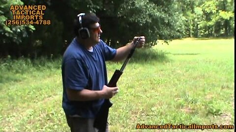 Sporting shotgun target loads & magnum test Lion Trap shotgun AdvancedTacticalImports256 534 4788