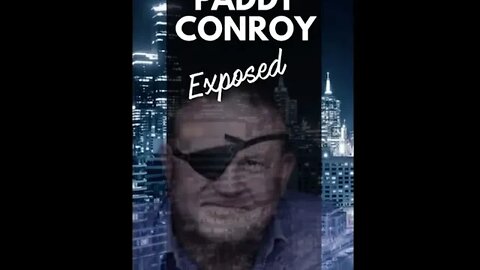 Paddy Conroy exposed … stay tuned #supergrass #blamegame #paddyconroyexposed