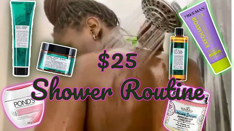 Brand New Shower Routine | Under $25 | Get Clean With me Ft. Freeman + Bella&Bear | Dollar General