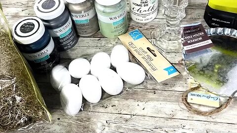 Adorable Pedestal Egg Nest || Using Foam Eggs [ Just 1 Easy DIY ]