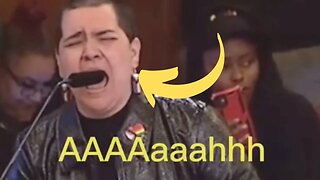 UNHINGED trans activist melts down at city council meeting (ft. Arielle Scarcella)