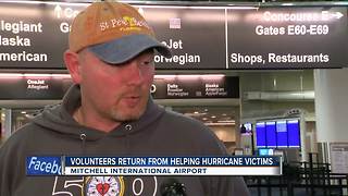 Volunteers Return From Helping Hurricane Victims