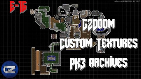 GZDoom Mapping - Custom Textures Part 1 With PK3 archives - Tutorial 16 | Ultimate Doom Builder(UDB)
