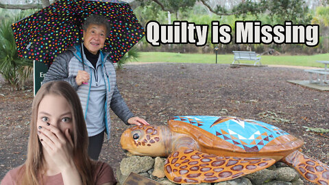 Florida 60 Pound Statue "Quilty"🐢 goes Missing