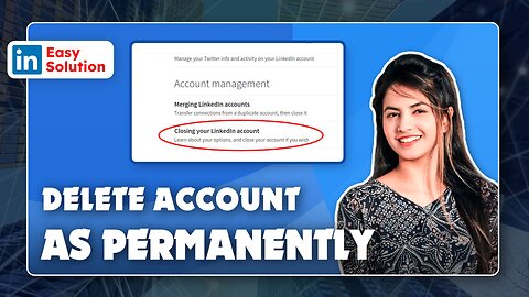 👋🚀 ** How to delete LinkedIn account permanently ** 🔒🌐