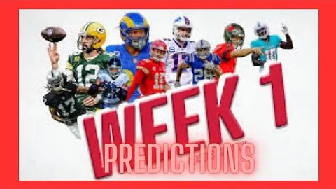 NFL Week 1 Predictions | BOLD Predictions podcast