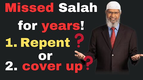 missed salah for years | how to pray missed salah for years | years of missed salah | dr zakir naik