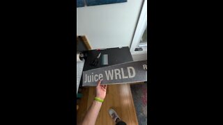 Custom Juice WRLD Sign