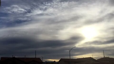 RED SKY Morning! Sailors Take Warning! time lapse east 11-23-23