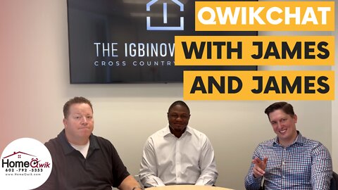 QwikChat with James and James of CrossCountry Mortgage by Noel Pulanco | HomeQwik