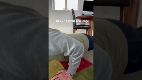 Day 22 pushup challenge