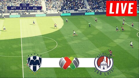 Monterrey vs San Luis EN VIVO - Liga MX Clausura 2023 Jornada 4 - PES 2021 Gameplay