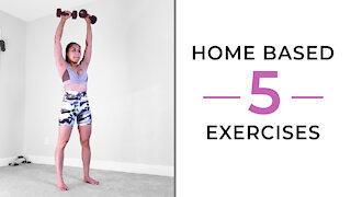 Work Out At HOME | 5 Great Exercises 😍