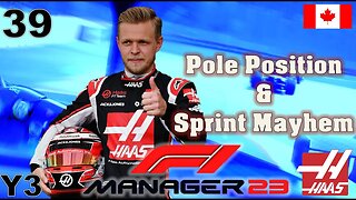 Pole Position & Sprint Mayhem! l F1 Manager 2023 Haas Career Mode l Episode 39