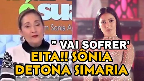 Sônia Abraão detona Simaria ao vivo " Vai sofrer Rejeição do público " #simaria #simoneesimaria