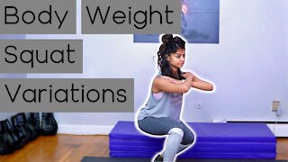 8 Squat Variations in 8 Minutes
