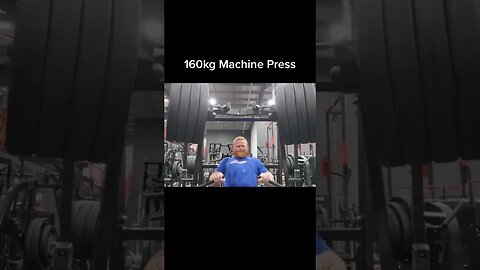 160kg Machine Press