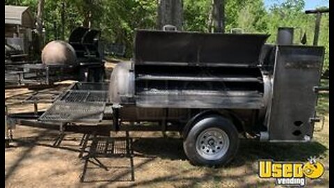 2021 Very Lightly Used 5' x 10' Like-New Open BBQ Smoker Tailgating Trailer for Sale in Georgia