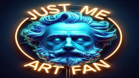 Just Me Art Fan chill and vibes all night