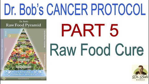 Cancer Protocol Part 5 - Moving to a Raw Food Diet