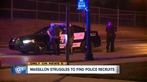 Massillon struggles to find police recruits
