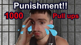 Punishing myself with 1000 Pull ups!