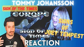 SIGNS OF JOEY? - SIGN OF THE TIMES (Europe) - Tommy Johansson Reaction