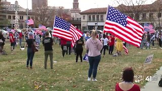 Biden, Harris supporters continue celebrations in KCMO