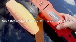 How To Polish Car Paint (in a single one step process)