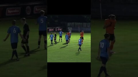 Referee Gives a Freekick, Changes His Mind and Awards a Penalty! | Non League Football #shorts