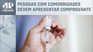 Ampliada a recomendação da vacina bivalente contra a Covid-19 para pessoas com comorbidades em SP