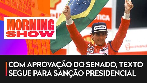 Ayrton Senna será Patrono do Esporte Brasileiro; Vampeta comenta