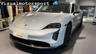 New 2023 Porsche Taycan GTS! Visual Review