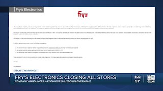 Fry's Electronics closing stores nationwide